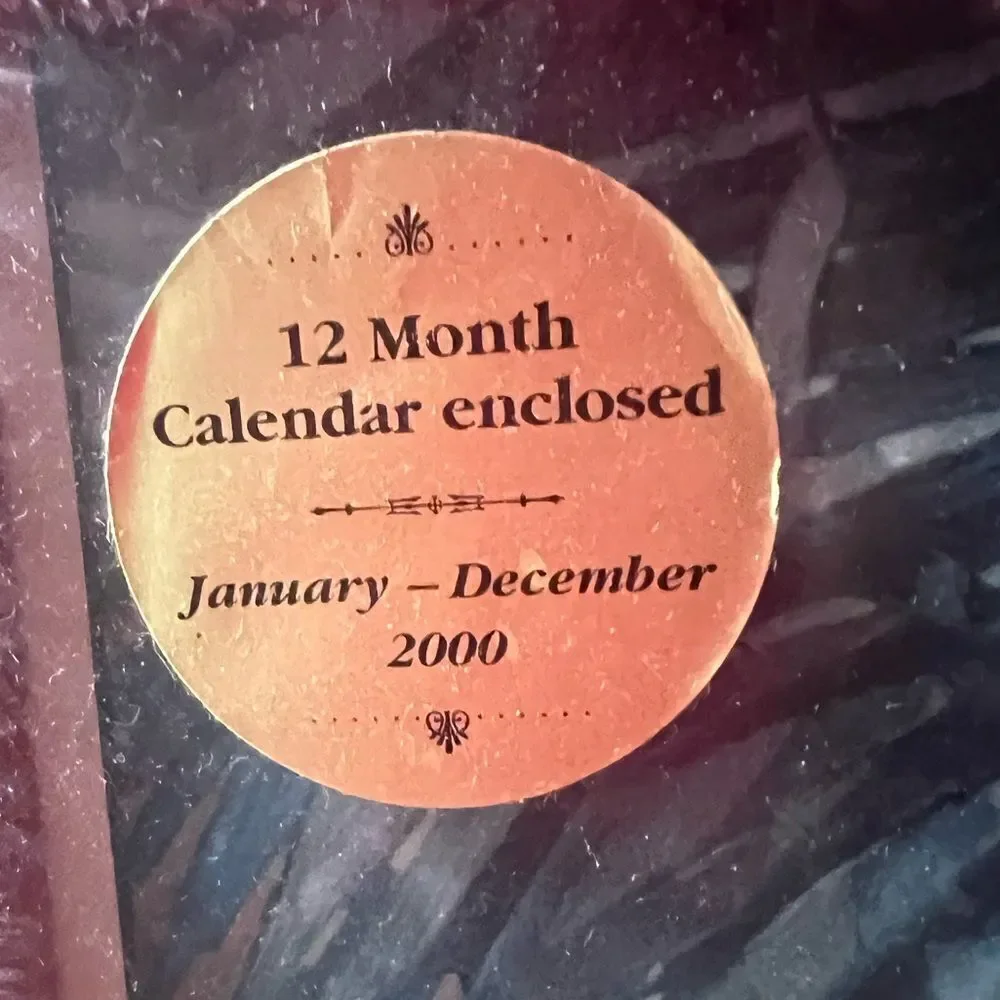 COCA-COLA VINTAGE 1999 Y2K SPECIAL EDITION YEAR 2000 CALENDAR IN FRAME 28”~NEW